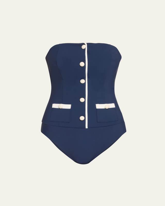 Scout Bustier One-Piece Swimsuit